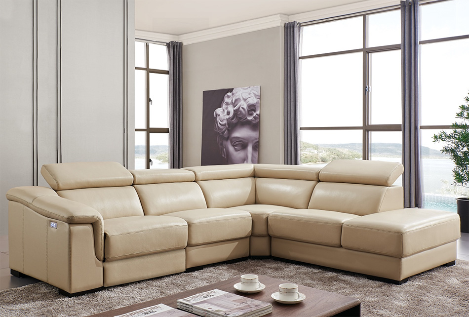Modern Sectional Sofa with Electric Recliner EF-760