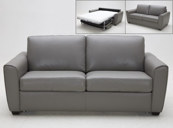 Jasper Sofa Bed by J&M Furniture | Gray Leather