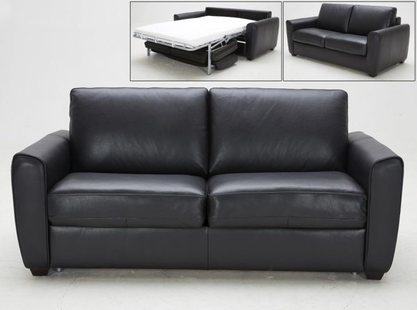 Ventura Leather Sofa Sleeper by J&M Furniture