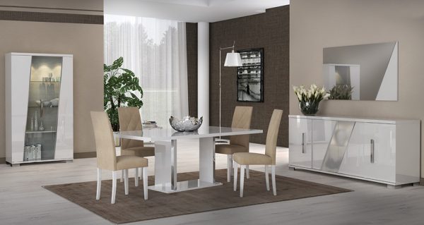 Italian Extension Dining Table EF-Lisa by Status
