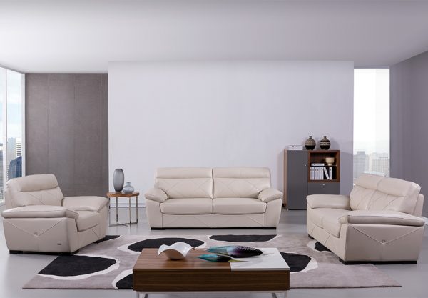 Beverly Hills Leather Sofa S173