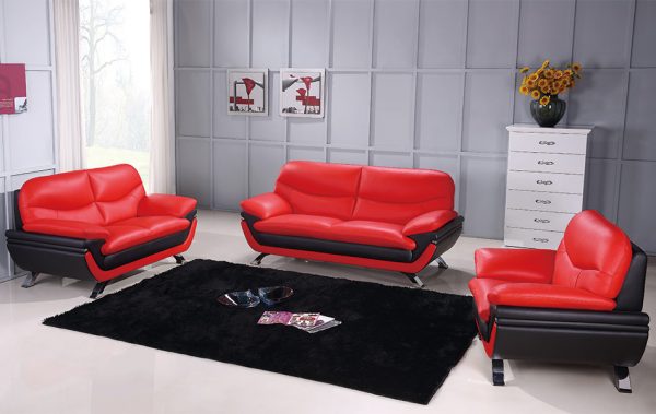 Beverly Hills Jonus Sofa Red