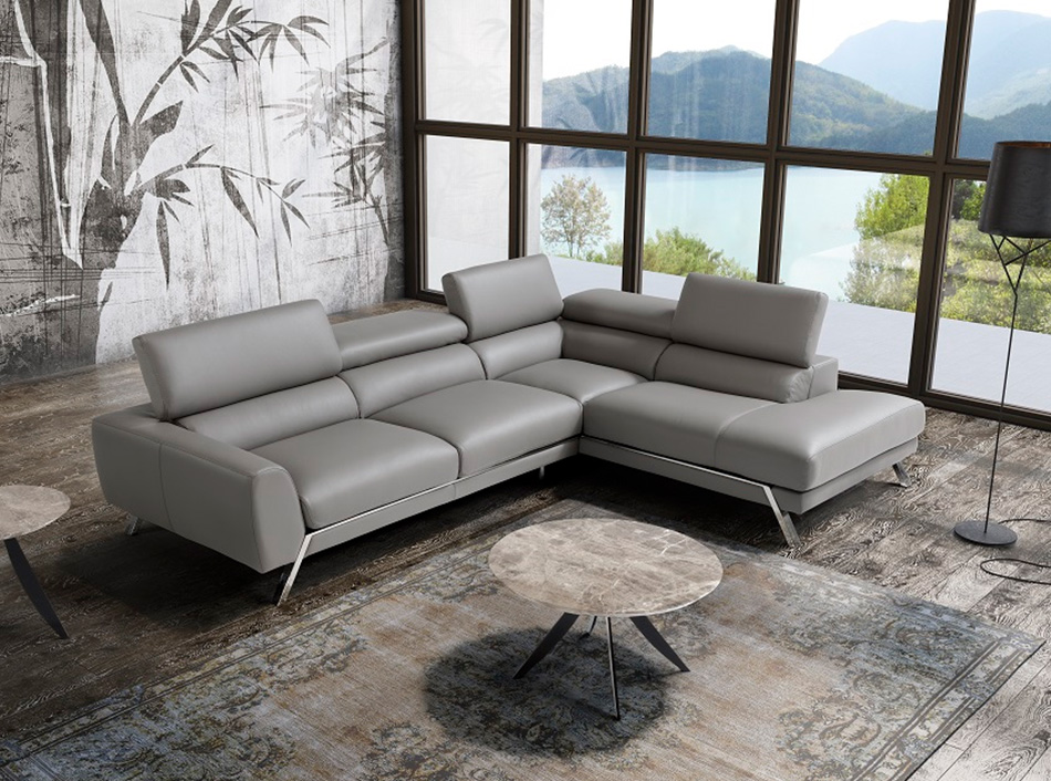 Mood Italian Sectional Sofa By J M, Italian Design Franco Leather Sectional Sofa