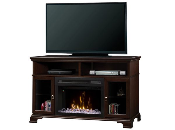 Contemporary Fireplace TV Console Brookings by Dimplex