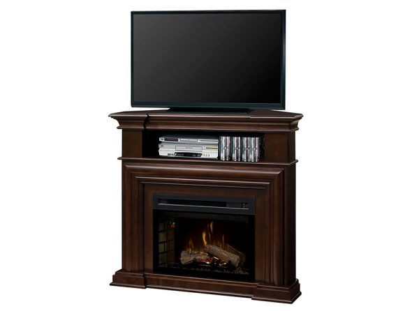 Montgomery Corner Fireplace TV Console by Dimplex