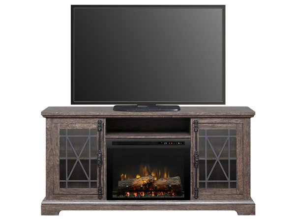 Natalie Media Console Electric Fireplace by Dimplex