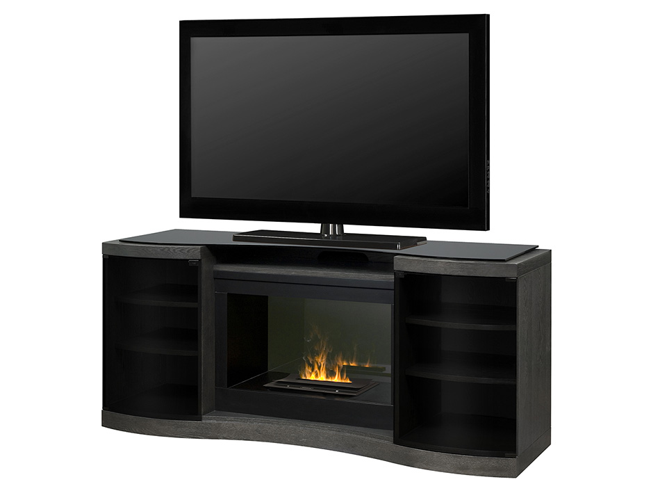 Quintus Opti-Myst Electric Fireplace TV Console by Dimplex