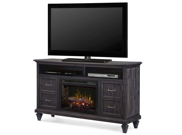 Solomon Fireplace Media Console by Dimplex