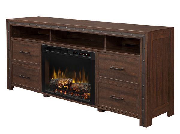 Thom Electric Fireplace Media Console by Dimplex