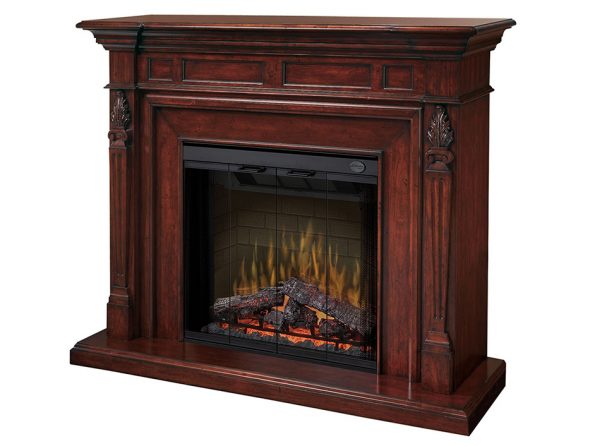 Traditional Electric Fireplace Torchiere by Dimplex