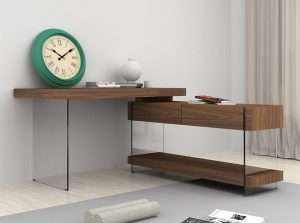 products 01 JM Elm Office Desk Walnut Matt Finish JNM Furniture