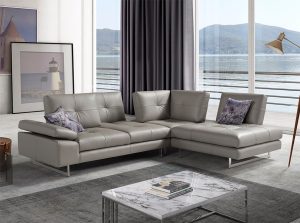 products 01 JM Prive Italian Leather Sectional Sofa JNM Furniture