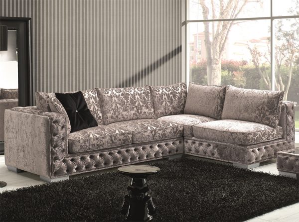 Vanity Italian Sectional Sofa by J&M Furniture
