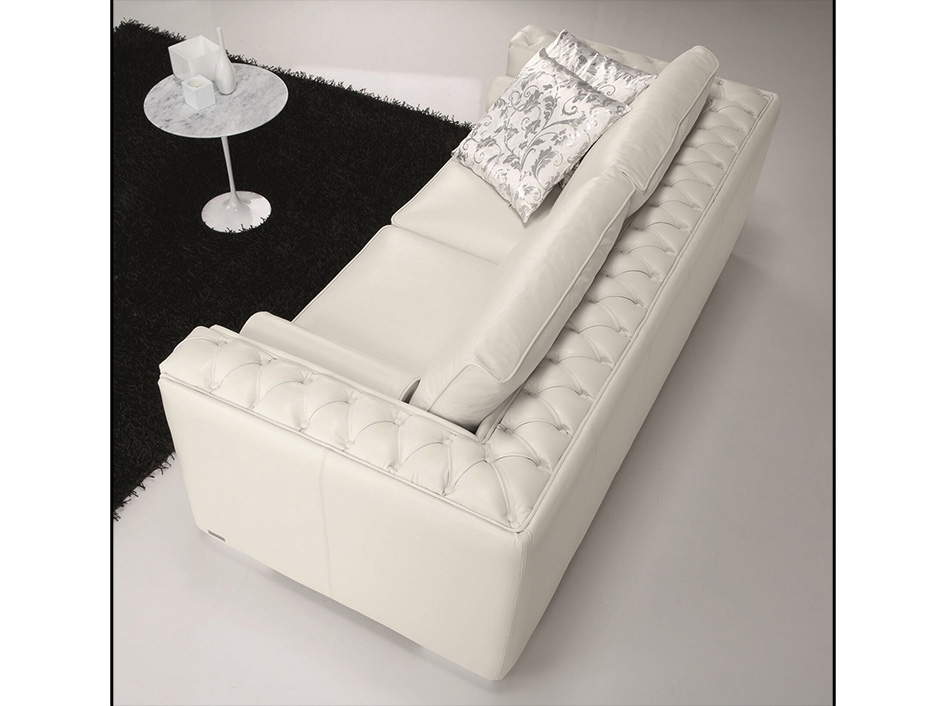 Italian Leather Sofa By J M Furniture
