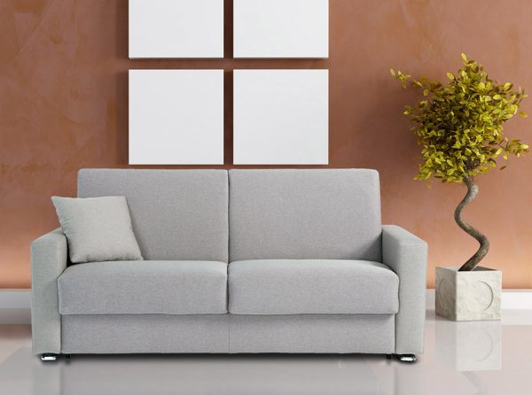 Pezzan Breeze Italian Sleeper Sofa | Light Grey