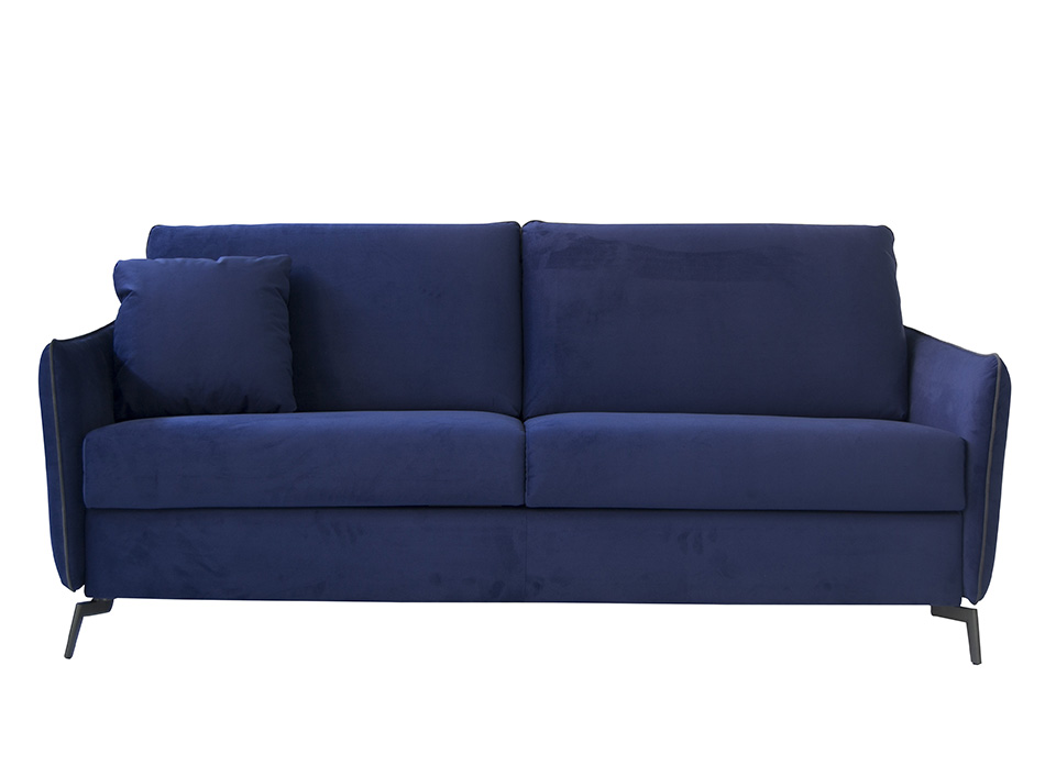 Iris Queen Sleeper Sofa By Pezzan, Navy Sleeper Sofa Queen