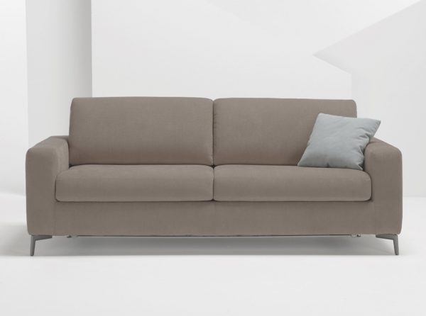 Italian Sofa Bed Mistral by Pezzan | Light Gray