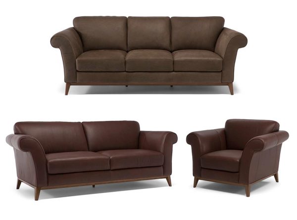 Letizia C058 Contemporary Sofa Set by Natuzzi Editions