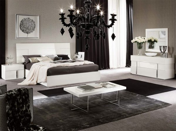 Canova Italian Bed / Bedroom Set by ALF Group