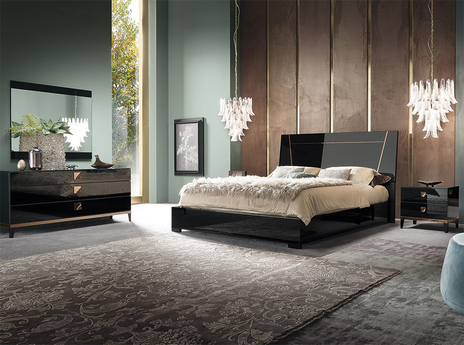 Mont Noir Italian Bedroom Set by ALF Group