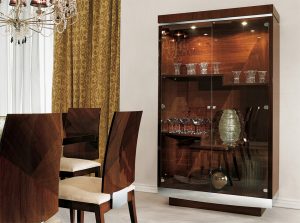 products 01 Garda Dining Curio China Cabinet by ALF Group Italy