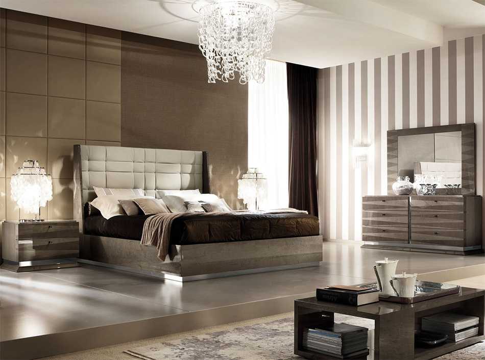 Monaco Platform Bed / Bedroom Set by ALF Italia
