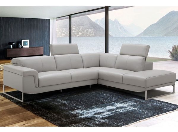 Athena Leather Sectional by J&M Furniture