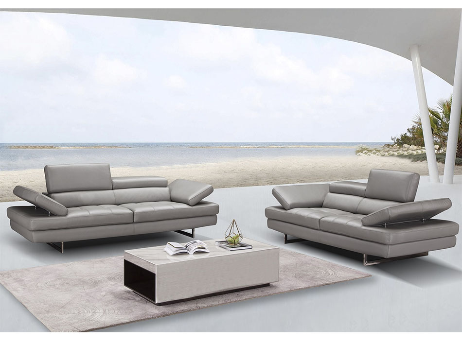 Premium Leather Sofa Aurora by J&M Furniture