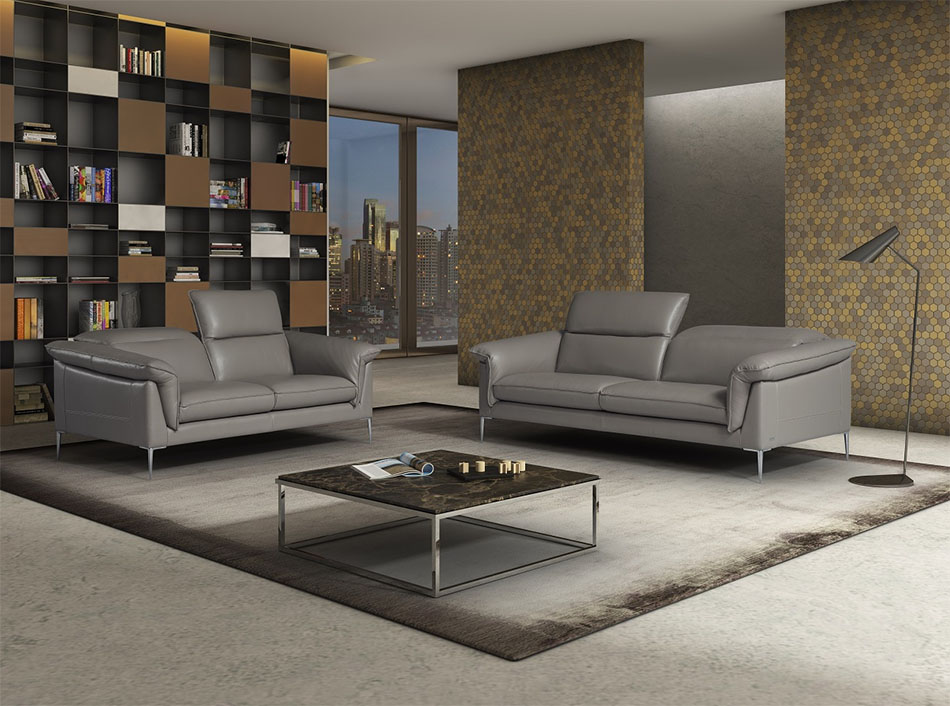Eden Modern Sofa by J&M Furniture | Gray