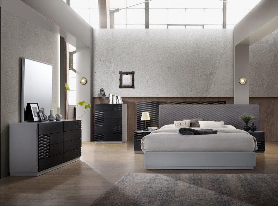 Tribeca Modern Bedroom by J&M Furniture