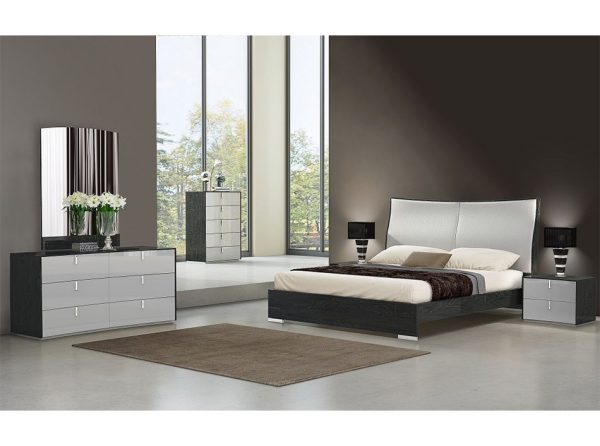 Vera Modern Platform Bed by J&M Furniture