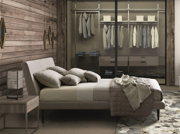 Metropolitan Platform Fabric Bed by J&M Furniture