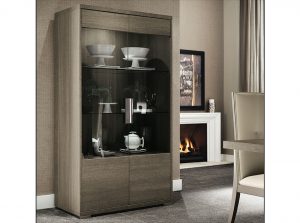 products 01 ALF Tivoli 2 Door Curio Cabinet Made in Italy