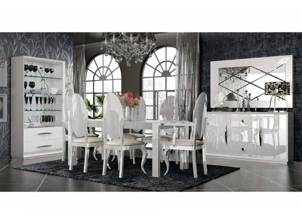 Dining Table EF-Carmen by Franco Furniture | White