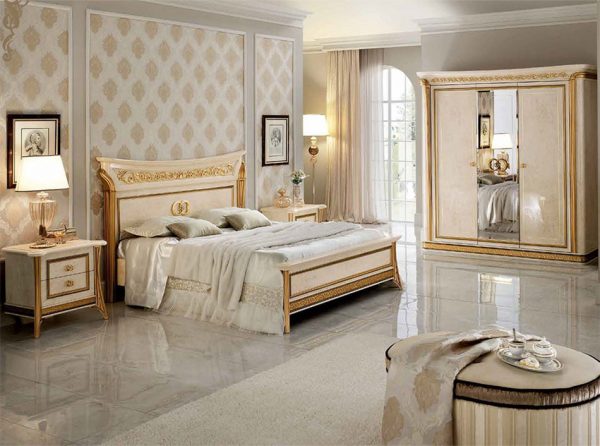 Classic Italian Bed EF-Melodia by Arredoclassic