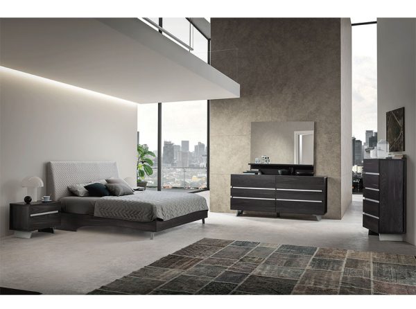 Modern European Bed EF-New Star by Status, Italy