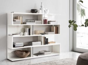 products 01 ALF Artemide Bookcase White Gloss Bookshelf