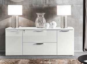 products 01 ALF Sedona Credenza Office File Cabinet White