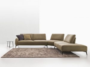 Monforte nicoline modern Sectional Sofa Italy white corner