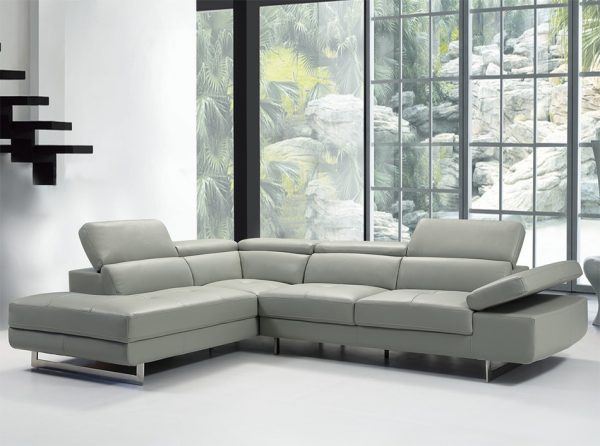 Beverly Hills Barts Sectional Sofa | Gray