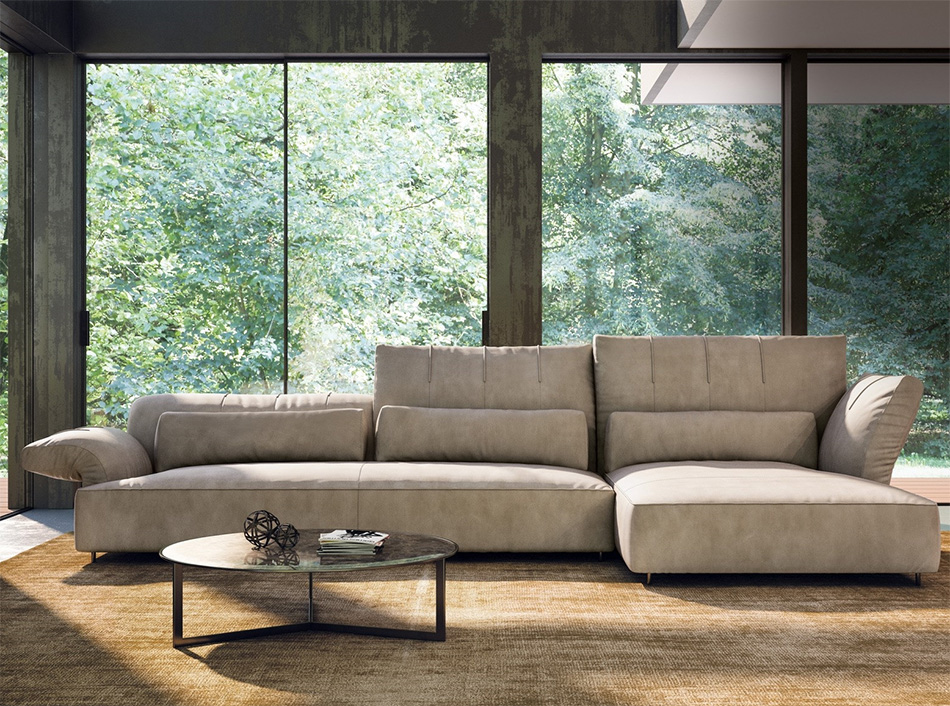 Italian Sectional Sofa Brera by Nicoline