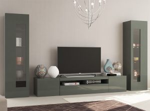 products 01 DURI Italian Wall Unit Anthracite Gloss 0