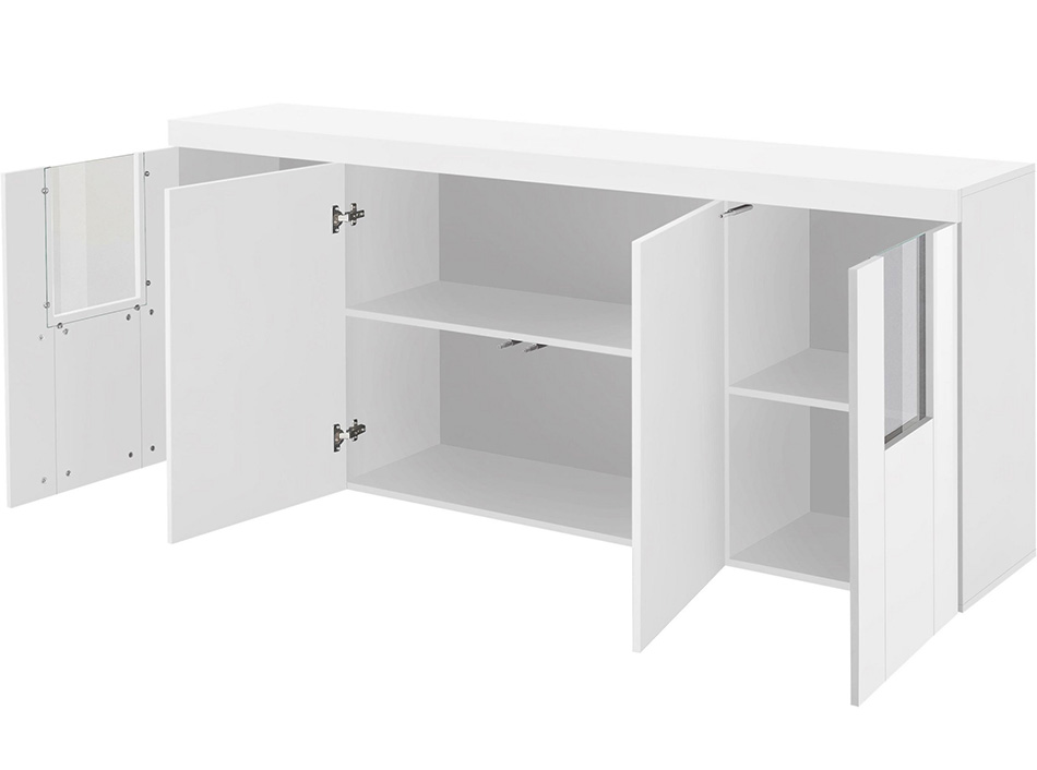Modern Italian Sideboard Fessura-79 | Gloss White - MIG Furniture
