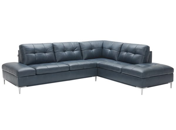 J&M Furniture Contemporary Sectional Sofa - Leonardo