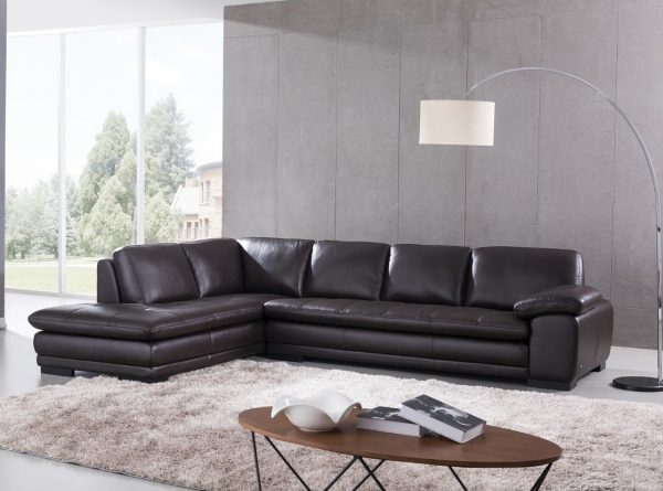Leather Sectional Sofa ML157 by Beverly Hills