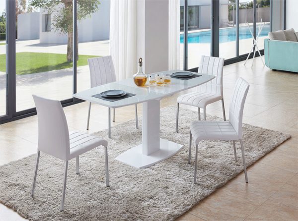 Extendable Glass Dining Table EF-2396