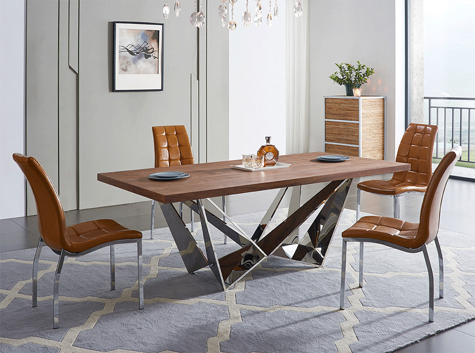 Contemporary Dining Table Ef 104 Mig, Contemporary Dining Room Pics