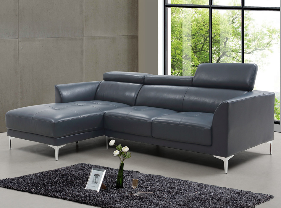Slate Modern Sectional Sofa | Beverly Hills