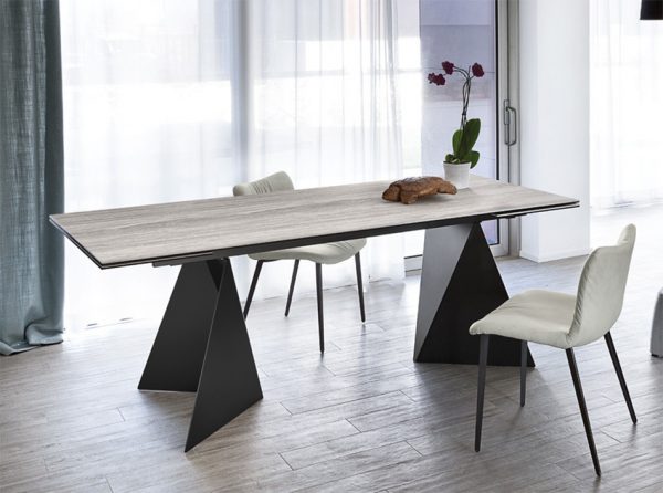 Contemporary Dining Table Euclide from Italy