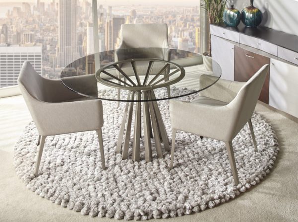 Unique Dining Table Corona by Elite Modern